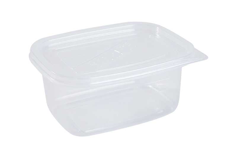 Caja de conservación de productos frescos transparente ecológica 709ML